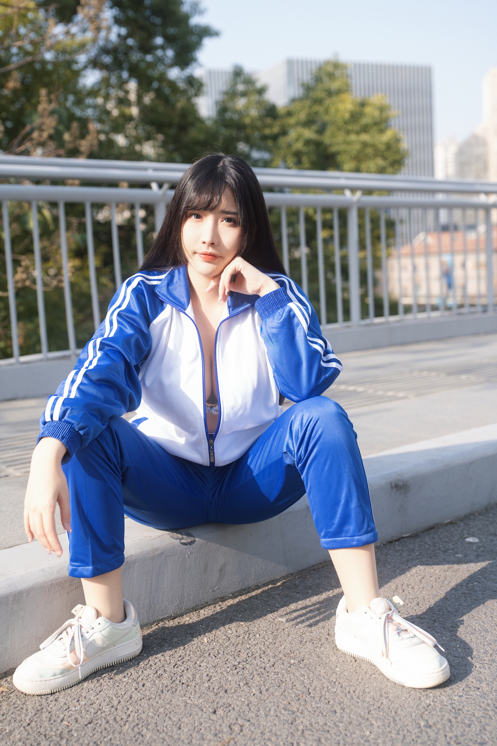 图片[1]-糖果果Candy – NO.001 户外校服[142P]-XikXak